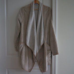 Fleece Long Cardigan Loungewear